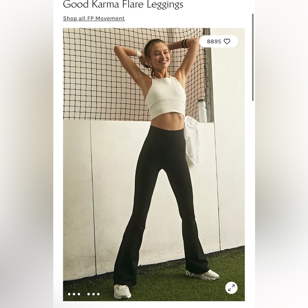 Free People Good Karma flare leggings